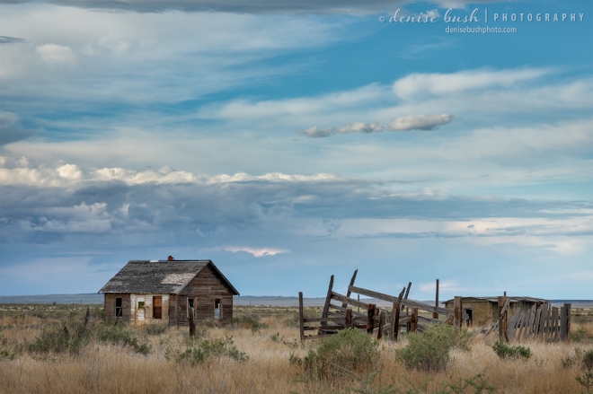 Remnants left in a ghost town remind us of a time gone by.