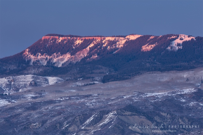 Storm King sits at the northern end of the Cimarron Range in the San Juan Mountains of Colorado.